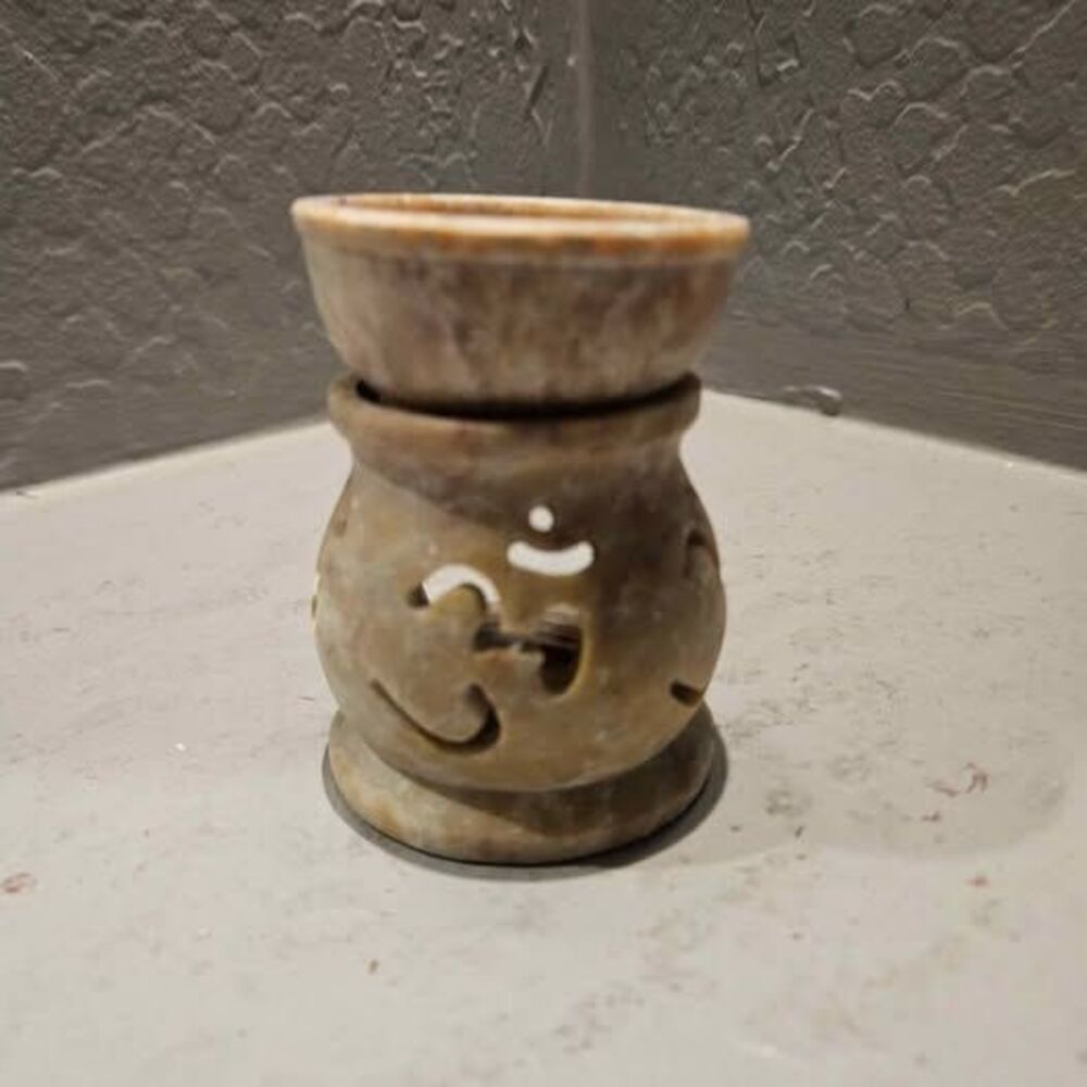 Soapstone Om Oil Diffuser